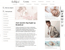 Tablet Screenshot of bruiloft.nl